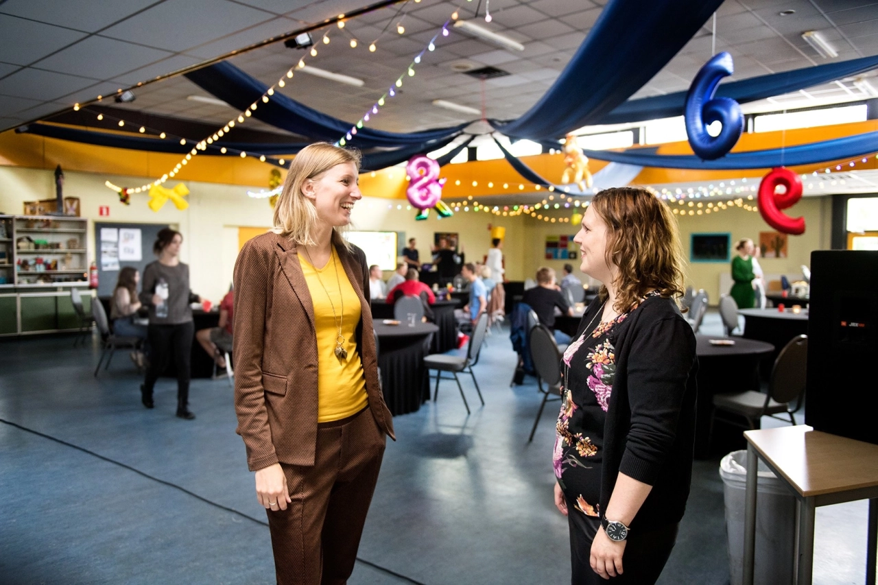 Janneke Schwaner en Rianne Selten